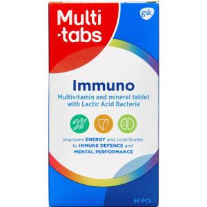 Køb Multi-Tabs Immuno 60 stk. online hos apotekeren.dk