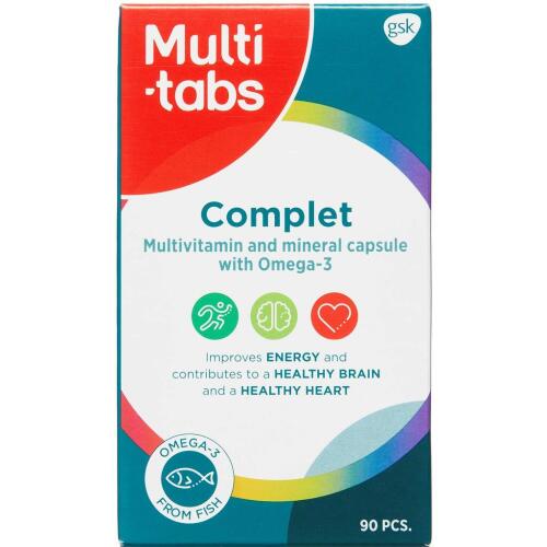 Køb Multi-tabs Complet Omega-3 90 stk. online hos apotekeren.dk
