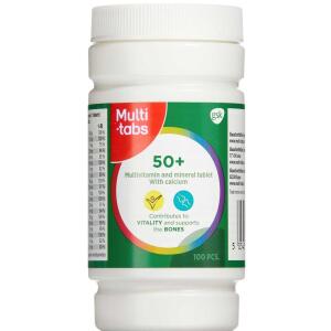 Køb MULTI-TABS 50+ TABL online hos apotekeren.dk