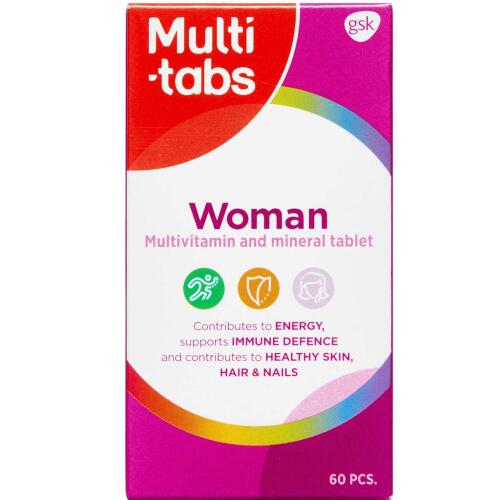 Køb Multi-tabs Woman 60 stk. online hos apotekeren.dk