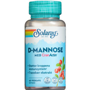 Køb SOLARAY D-MANNOSE KAPSLER online hos apotekeren.dk