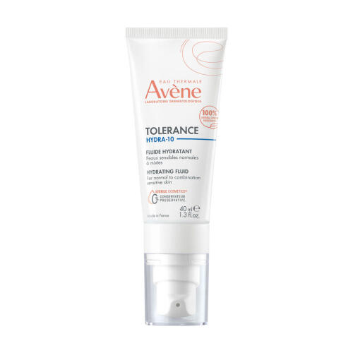 Køb Avéne Tolerance Hydra-10 Fluid 40 ml online hos apotekeren.dk