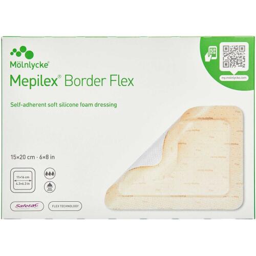 Køb Mepilex Border Flex 15 x 20 cm 5 stk.  online hos apotekeren.dk