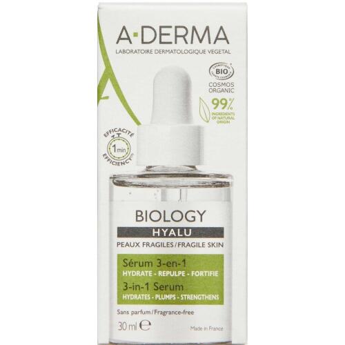 Køb A-Derma BIOLOGY Hyalu 3-in-1 Serum 30 ml online hos apotekeren.dk