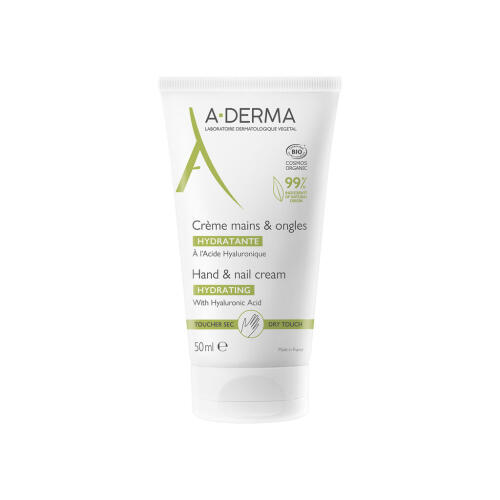 Køb A-Derma Hand & Nail Cream 50 ml online hos apotekeren.dk