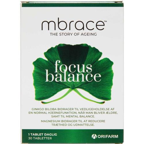 Køb MBRACE FOCUS BALANCE TABL online hos apotekeren.dk