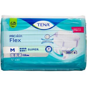 Køb Tena Flex Super bælteble M 30 stk. online hos apotekeren.dk