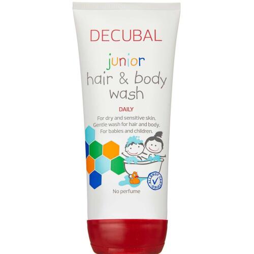 Køb Decubal Junior Hair & Body Wash 200 ml online hos apotekeren.dk
