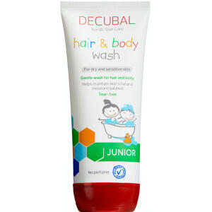 Køb Decubal Junior Hair & Body Wash 200 ml online hos apotekeren.dk