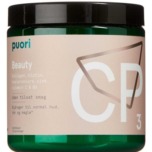 Køb Puori CP3 Beauty Kollagen Uden Smag 155,04 g online hos apotekeren.dk