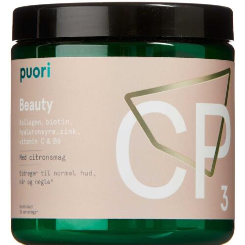 Køb Puori CP3 Beauty Kollagen Citron 185,04 g online hos apotekeren.dk