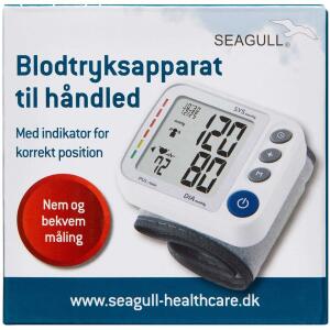 Køb Seagull Blodtryksapparat til håndled 1 stk. online hos apotekeren.dk