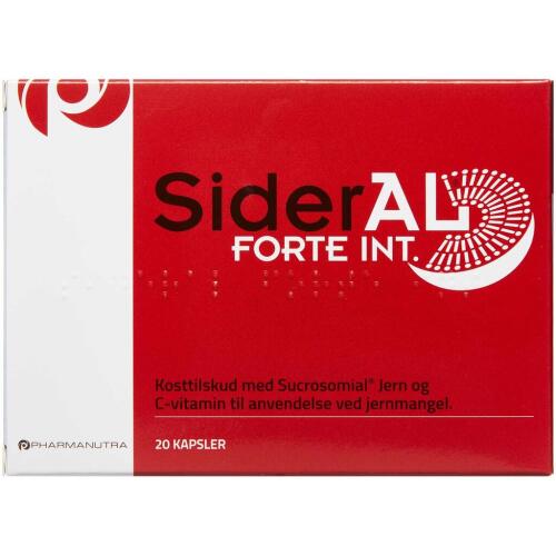 Køb SIDERAL FORTE KAPSLER online hos apotekeren.dk