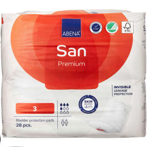 Køb Abena San 3 Premium Rød 28 stk. online hos apotekeren.dk