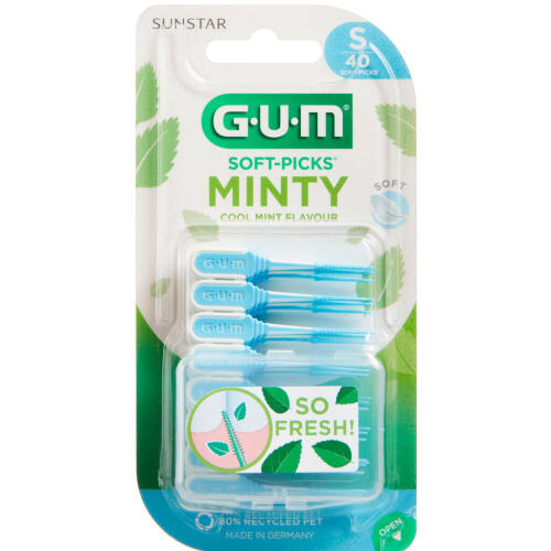 Køb GUM Soft-Picks Comfort Flex Mint Small 40 stk. online hos apotekeren.dk