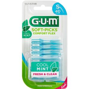 Køb GUM Soft-Picks Comfort Flex Mint Small 40 stk. online hos apotekeren.dk