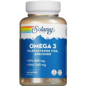 Køb Solaray Omega 3 med EPA og DHA, 60 stk.  online hos apotekeren.dk