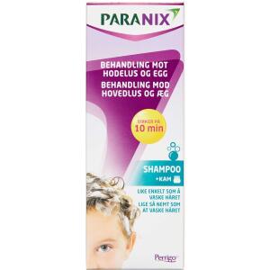 Køb Paranix Shampoo inkl. kam 200 ml online hos apotekeren.dk