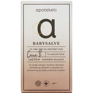Køb Apotekets & Cana Babysalve Lacto Plus 60 ml online hos apotekeren.dk