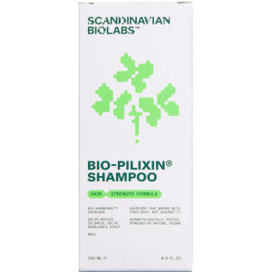 Køb Scandinavian Biolabs Bio-Pilixin Hair Strength Shampoo for Men 250ml online hos apotekeren.dk