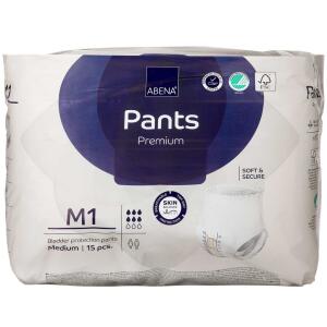 Køb Abena Pants M1 Premium Blå 15 stk. online hos apotekeren.dk