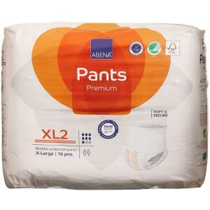 Køb Abena Pants XL2 Premium Orange 16 stk. online hos apotekeren.dk