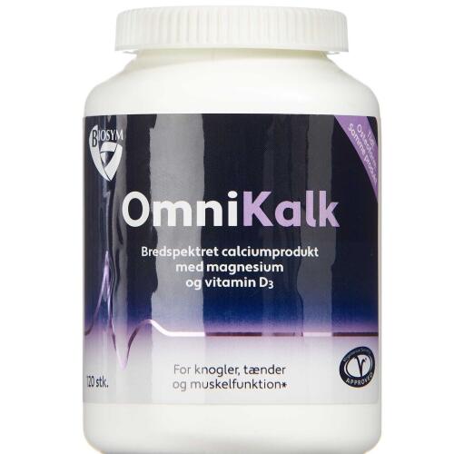 Køb Biosym OmniKalk 120 stk. online hos apotekeren.dk