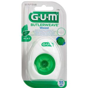 Køb GUM Butlerweave tandtråd mint 55 m online hos apotekeren.dk