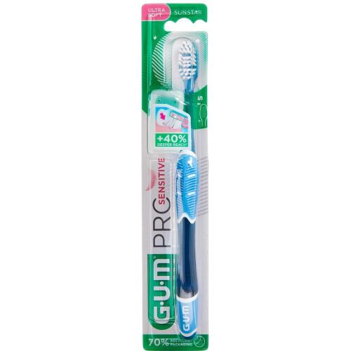 Køb GUM PRO SENSITIVE tandbørste 1 stk online hos apotekeren.dk