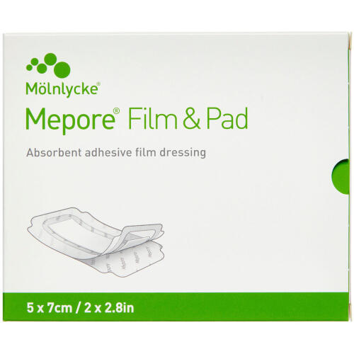 Køb Mepore Film & Pad 5 x 7 cm 5 stk. online hos apotekeren.dk