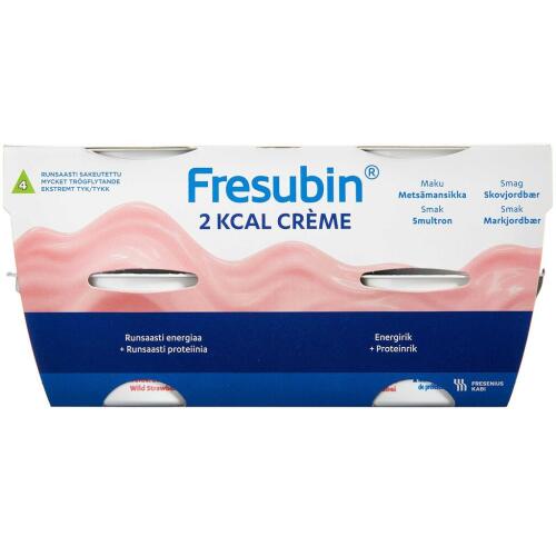 Køb Fresubin 2 kcal Creme Skovjordbær 4 x 125 g online hos apotekeren.dk