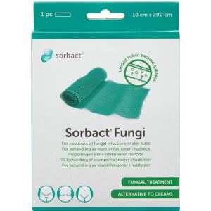Køb Sorbact Fungi Bandage Steril 10X200 cm 1 stk. online hos apotekeren.dk