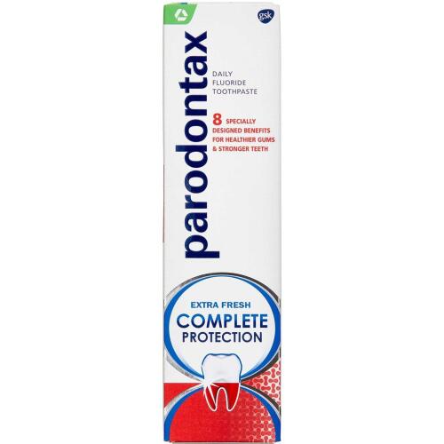 Køb Parodontax Complete Protection tandpasta, 75 ml online hos apotekeren.dk