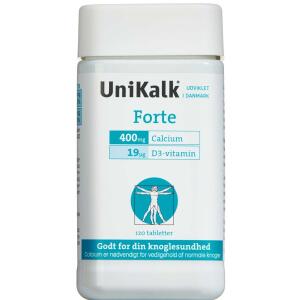 Køb UniKalk Forte Tabletter 120 stk. online hos apotekeren.dk