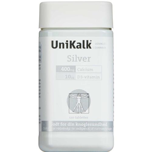 Køb UniKalk Silver tabletter 120 stk. online hos apotekeren.dk