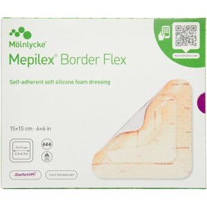 Køb Mepilex Border Flex 15 x 15 cm 5 stk. online hos apotekeren.dk
