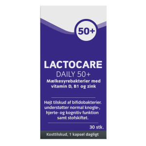 Køb LACTOCARE DAILY 50 PLUS KAPS online hos apotekeren.dk