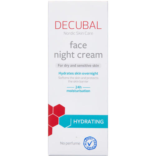 Køb Decubal Hydrating Night Cream 50 ml online hos apotekeren.dk