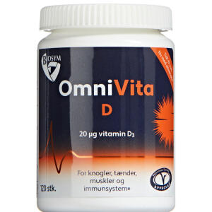 Køb Biosym OmniVita D 120 stk. online hos apotekeren.dk