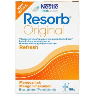 Køb Resorb Original Mango 2 x 10 stk online hos apotekeren.dk