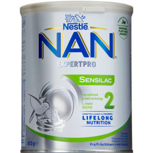 Køb NAN Expertpro Sensilac 2 800 g online hos apotekeren.dk