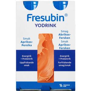 Køb Fresubin Yodrink Abrikos/fersken 4 x 200 ml online hos apotekeren.dk