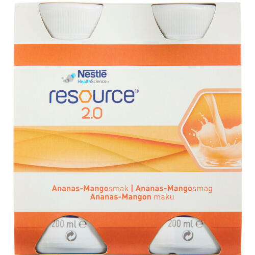 Køb RESOURCE 2.0 ANANAS-MANGO online hos apotekeren.dk