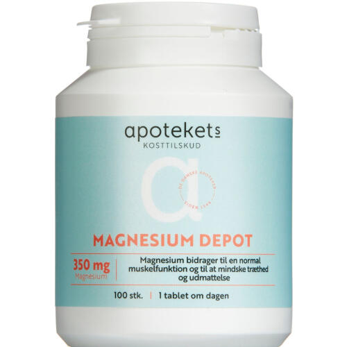 Køb APOTEKETS MAGNESIUM DEPOT350MG online hos apotekeren.dk