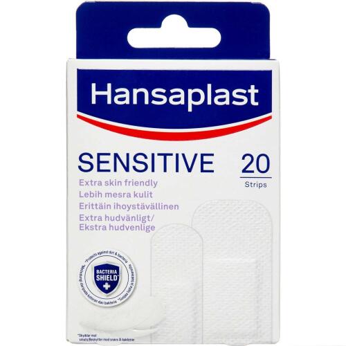 Køb HANSAPLAST SENSITIVE STRIPS online hos apotekeren.dk