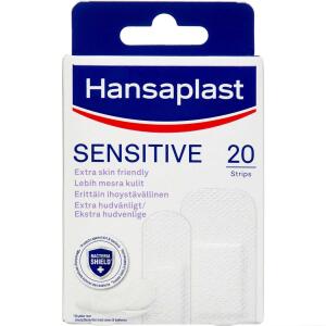 Køb Hansaplast Sensitive Strips 20 stk. online hos apotekeren.dk