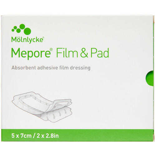 Køb MEPORE FILM & PAD 5X7CM online hos apotekeren.dk
