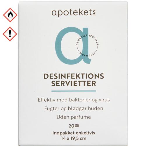 Køb APOTEKETS DESINFEKTIONSSERVIET online hos apotekeren.dk