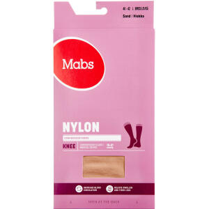 Køb MABS NYLON KNEE WIDE SAND online hos apotekeren.dk