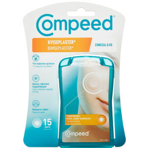 Køb Compeed Bumseplaster Conceal & Go 15 stk. online hos apotekeren.dk